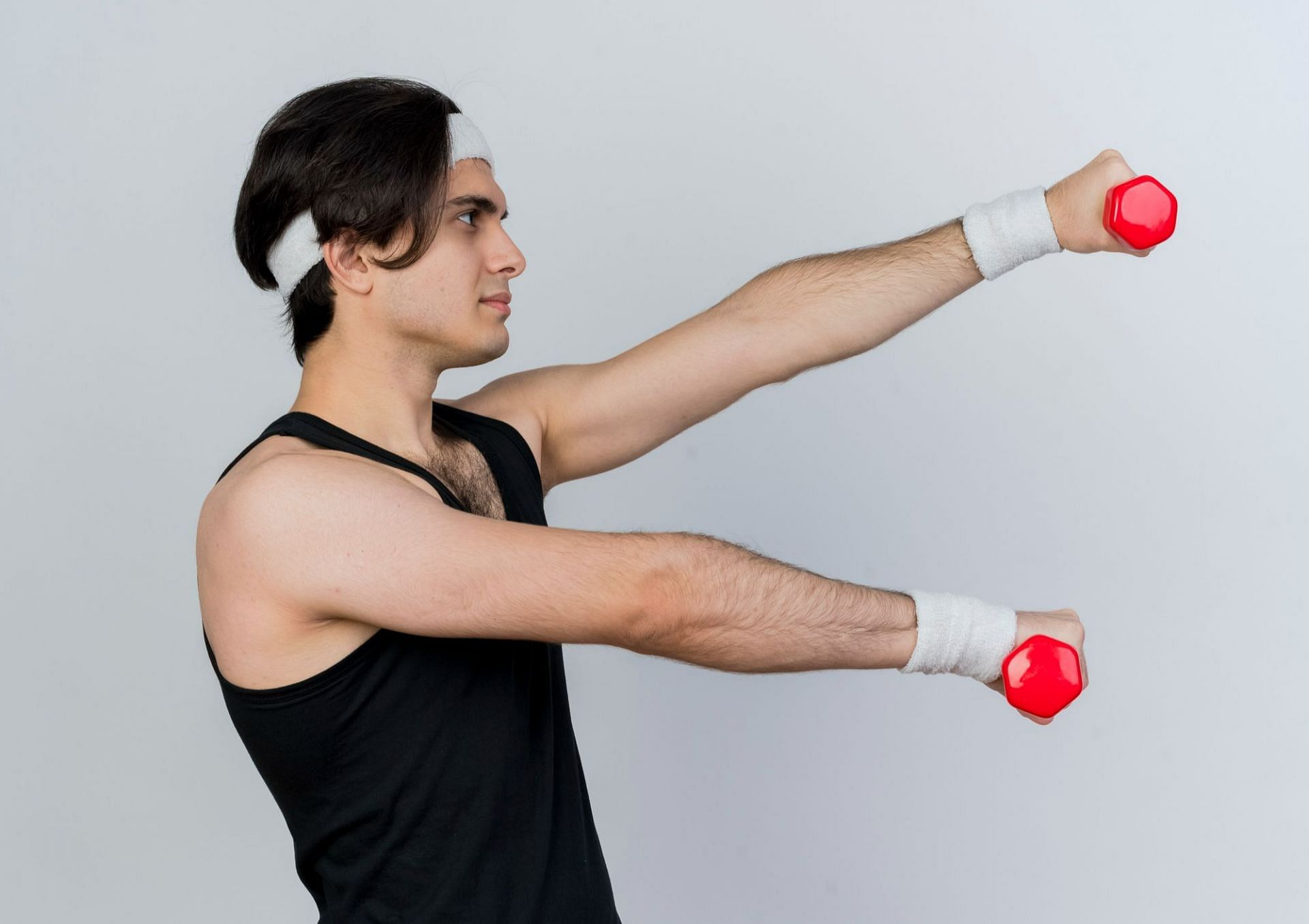 Eccentric Strengthening can help you with relief in elbow pain (Image by stockking on Freepik)